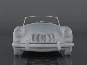 1958 mg mga 3D Model