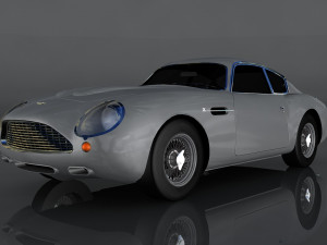 aston martin db4 gt 3D Model