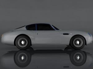 aston martin db4 gt Modelo 3D