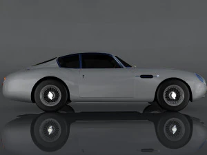 aston martin db4 gt 3D Model