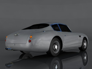 aston martin db4 gt Modelo 3D