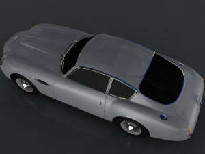 aston martin db4 gt Modelo 3D