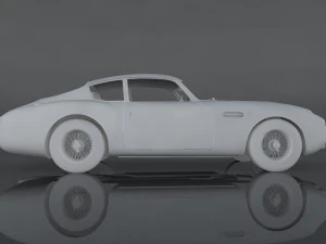 aston martin db4 gt 3D Model