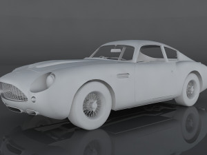 aston martin db4 gt Modelo 3D