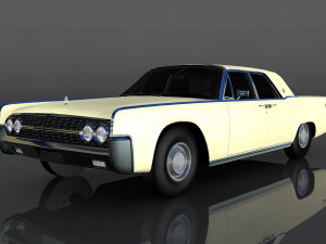 lincoln continental 3D Model