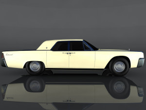 lincoln continental 3D Модель