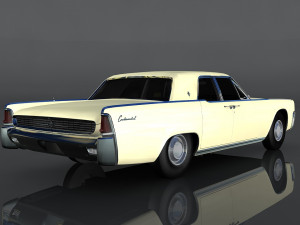 lincoln continental 3D Модель