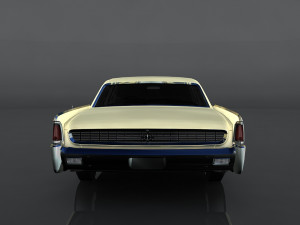 lincoln continental 3D Модель