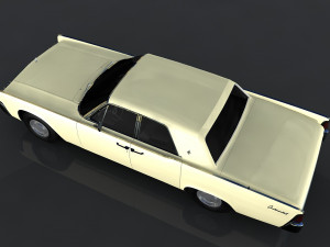 lincoln continental 3D Модель