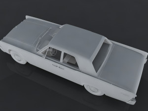 lincoln continental 3D Модель
