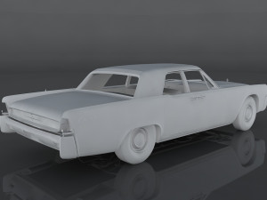 lincoln continental 3D Модель