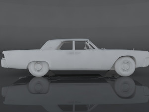 lincoln continental 3D Модель