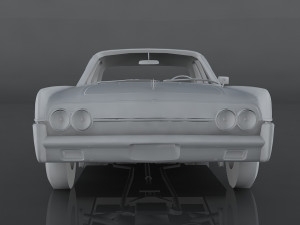 lincoln continental 3D Модель