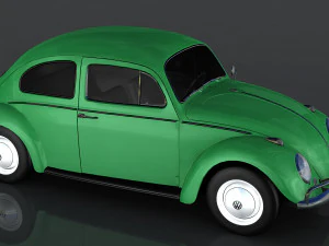 volkswagen beetle 3D Model
