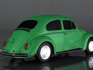 volkswagen beetle 3D Model