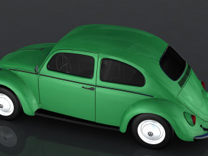 volkswagen beetle 3D Model