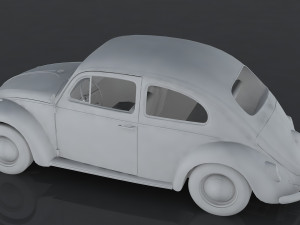 volkswagen beetle 3D Model