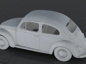 volkswagen beetle 3D Model