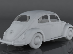 volkswagen beetle 3D Model