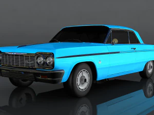 chevrolet impala ss 409 3D Model