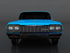 chevrolet impala ss 409 Modelo 3D