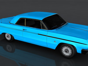 chevrolet impala ss 409 Modelo 3D