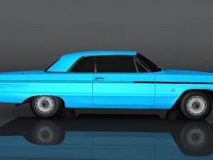 chevrolet impala ss 409 Modelo 3D
