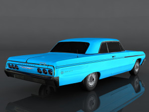 chevrolet impala ss 409 Modelo 3D