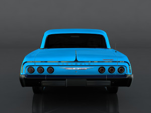 chevrolet impala ss 409 Modelo 3D