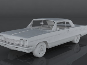 chevrolet impala ss 409 Modelo 3D