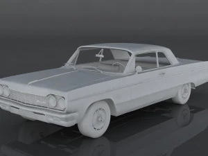 chevrolet impala ss 409 3D Model