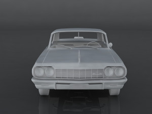 chevrolet impala ss 409 Modelo 3D