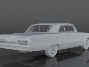 chevrolet impala ss 409 3D Model