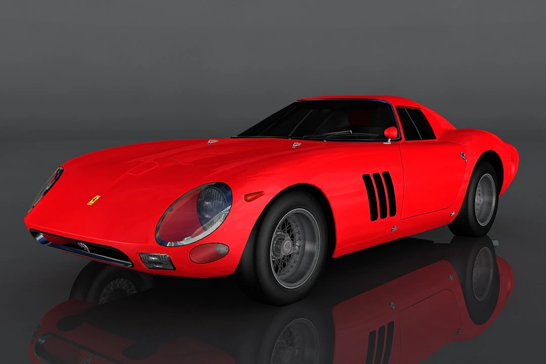 ferrari 250 gto 3D Model .c4d .max .obj .3ds .fbx .stl .blend
