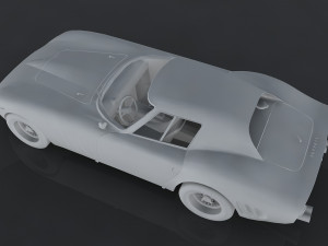 ferrari 250 gto 3D Model