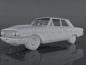 for fairlane thunderbolt Modello 3D