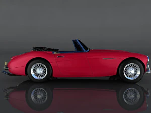 austin-healey 3000 mkiii 3D Model