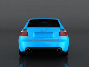 audi s4 3D मॉडल