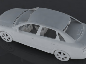 audi s4 3D मॉडल