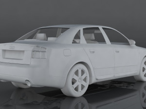 audi s4 3D मॉडल