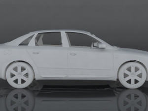 audi s4 3D मॉडल