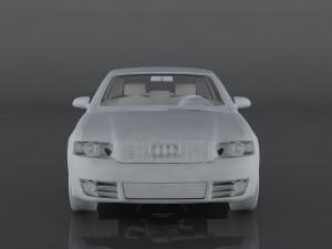 audi s4 3D मॉडल