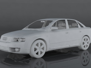 audi s4 3D मॉडल