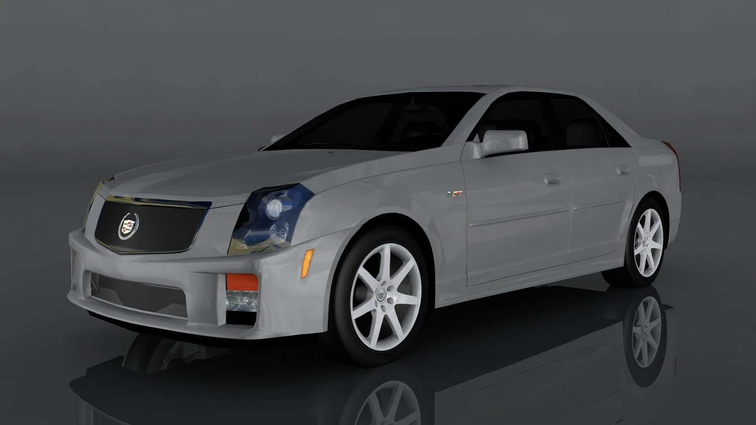 cadillac cts-v 3D Model .c4d .max .obj .3ds .fbx .stl .blend 