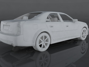 cadillac cts-v Model 3D