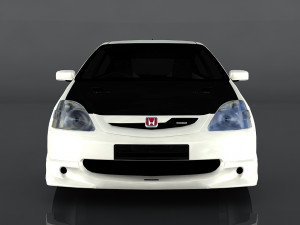 honda civic 3D Modell