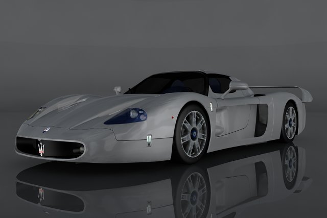 maserati mc12 Model 3D .c4d .max .obj .3ds .fbx .stl .blend 