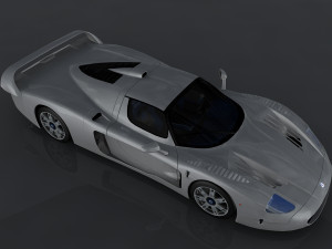 maserati mc12 Model 3D