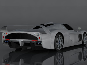 maserati mc12 Model 3D