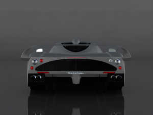 maserati mc12 Model 3D